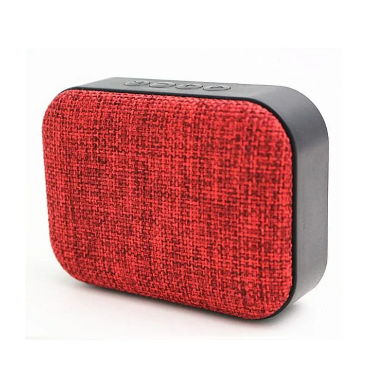 Fabric wireless speaker with USB charger port - ANKUX Tech Co., Ltd