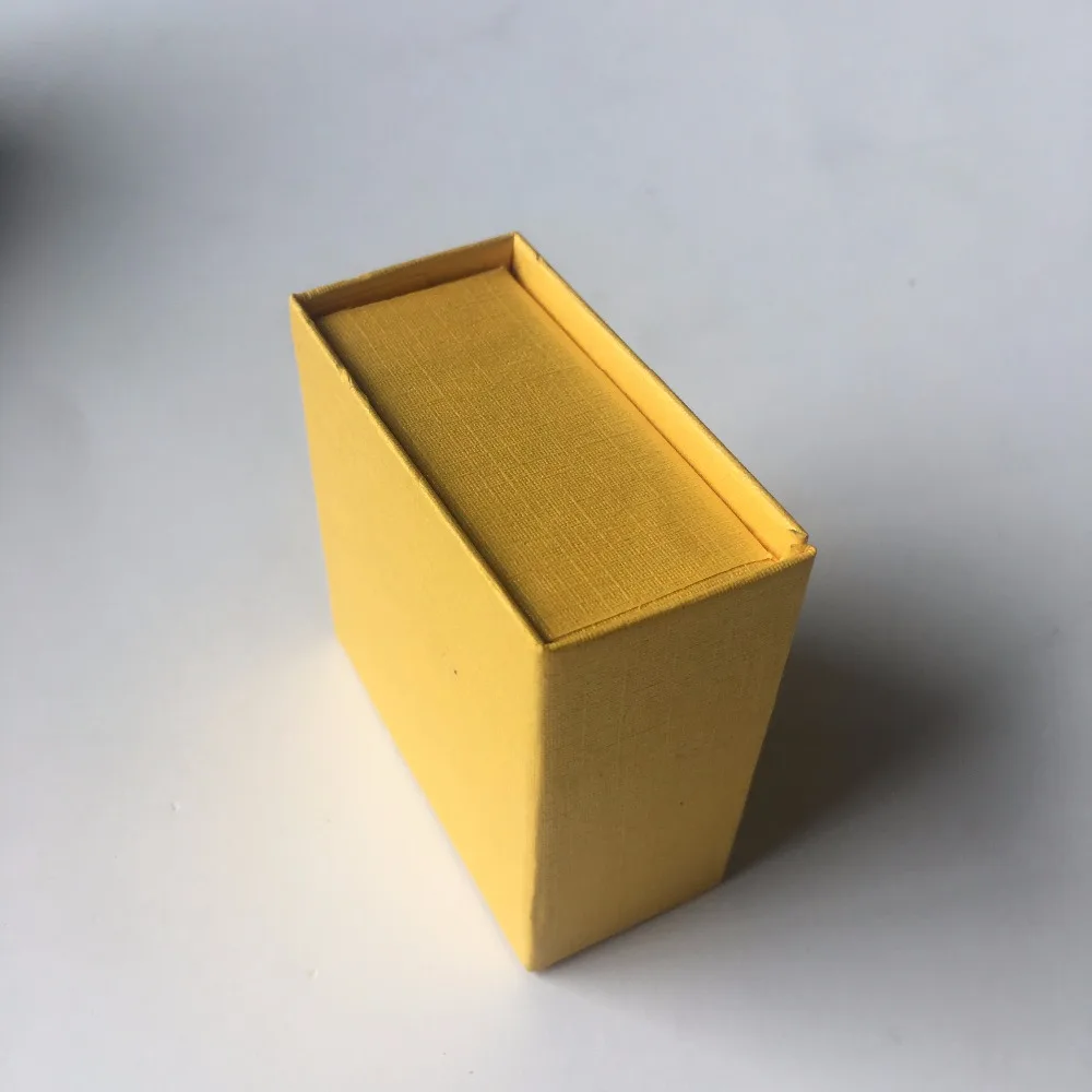 high quality gold card paper packing box