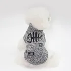 Pet Teddy Dog Clothes Fashion Autumn/Winter Clothes Thickened Sweater Pet Clothes Manufacturer Wholesale