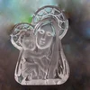 Christian souvenirs religious crystal Virgin Mary sculpture keepsake