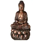Metal Craft Religious Craft Casting Life-size Bronze Gold Sculpture Female Buddha Statue
