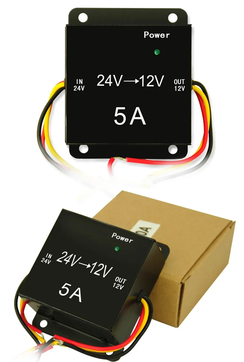 Hot Sell Frequency Converter Price 5a 10a 15a 20a 24vdc To 12vdc Solar Converter Box For Solar