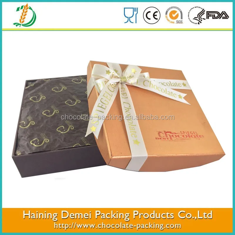 packing candy and chocolate gift box/musical paper cushion pad