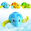 2018 new Wind Up Tortoise Floating Water Toy for Kids Baby Bath Toy