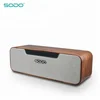 SODO L4 Customize Logo Wooden Pattern True Wireless Bluetooth Speaker