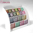 Tea Tea Bag Display Rack Factory Custom-made Counter White Acrylic Tea Bag Display Rack