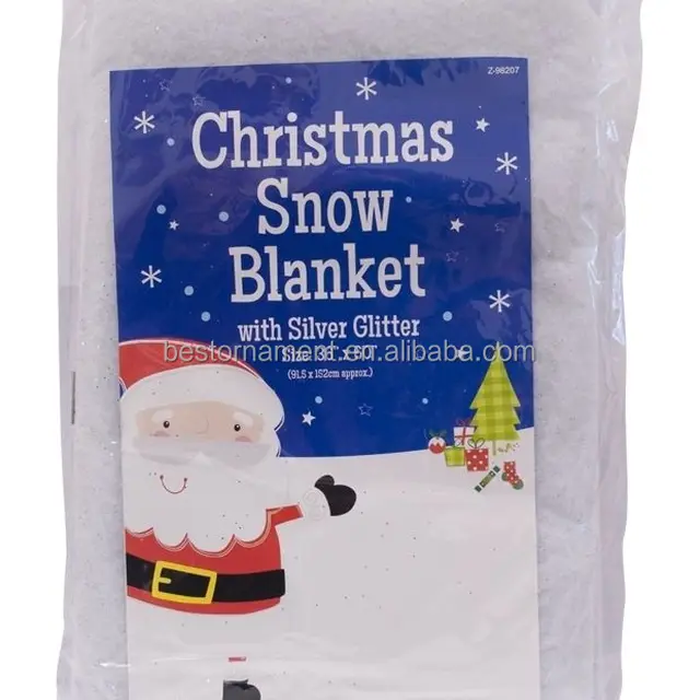 snow blanket glitter christmas decoration artificial fake snow