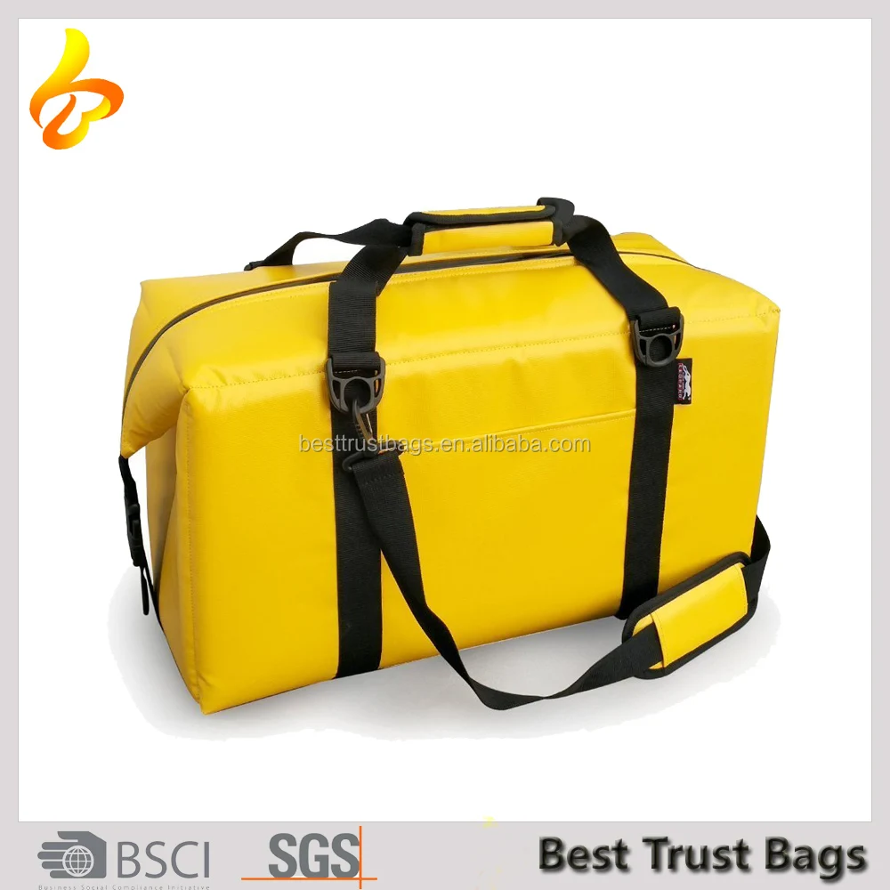 cushion backpack straps waterproof 500d pvc coated cooler bag