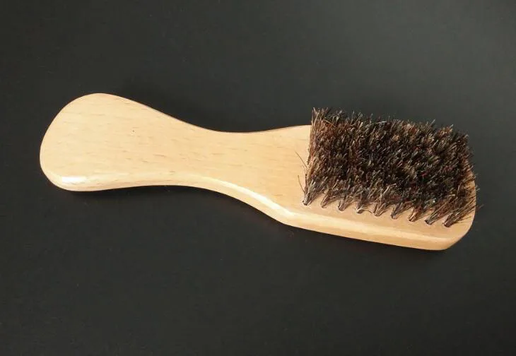 Wild Boar Bristle brush, beech brush with handle, male special beard brush, can engrave logo