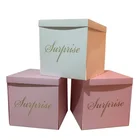 Valentine's Day Surprise Explosion Box with colorful ballons confess to lovers and families for every festival occasions