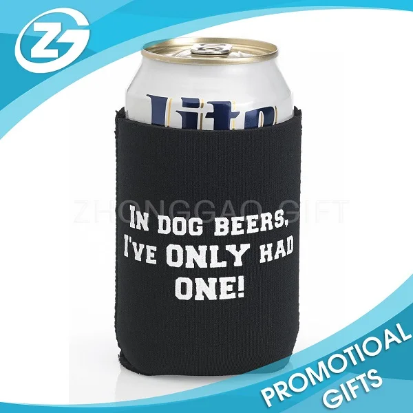 custom neoprene beer bottle can sleeve cozie as beer promotional