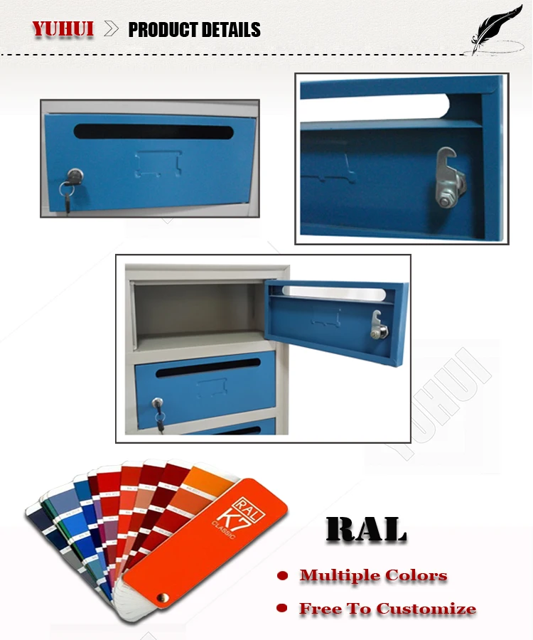 Wall Mounted Green Metal Letter Box / Steel Letter Box Design Buy Letter Box,Metal Letter Box