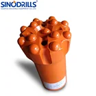 hard rock drilling bits drop center face T38 button bits 76mm