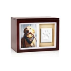 Pet Keepsake Memorial Wooden Box Urns for Dogs and Cats