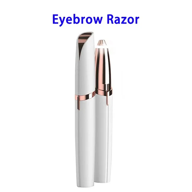 Private Label Women Facial Hair Trimmer Electric Eyebrow Razor