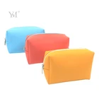 Blue Zipper Pouch Zipper Makeup Pouches Makeup Bag Custom Logo Blue Zipper Cosmetic Bag Toiletry Makeup Pouch