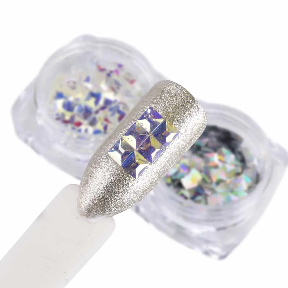 Nail Art Sequins 3D Flakes Shinning Glitter Mixed Decorations 5