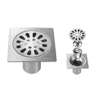 Extension Tube Stainless Steel Garage Floor Drain Covers
