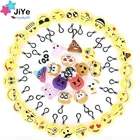 Wholesale Promotional Emoji Keychain plush toy/Silicon Keychain/ Custom Soft PVC Keychains