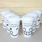 Wholesale custom tumbler cup ceramic coffee mugs for breakfast coffee milk with food garde lid