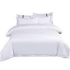 100% cotton four-piece suit wholesale hotel bed sheet bedding set