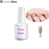 Custom labels for personal beauty cream gel nail polish crackle paint nail gel polish