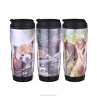12oz 350ml DIY shape coffee travel mug tumblers with paper insert