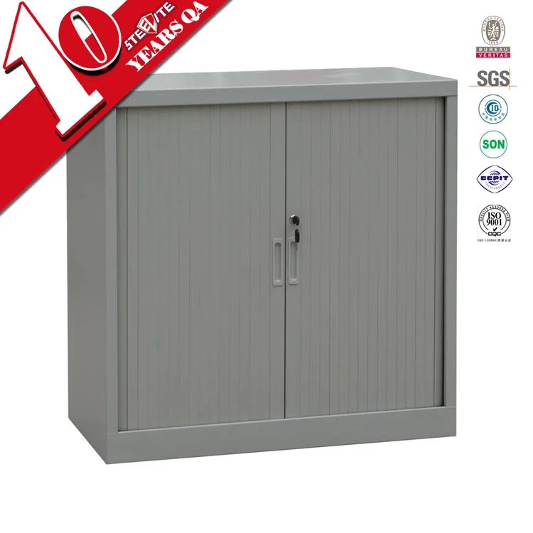 Pvc Folding Door Cabinet For File Books Storage Durable