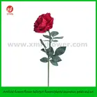 28" Single Artificial Red Silk Rose Flower