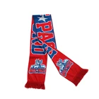 Promotional Custom Sublimation Own Design Fans Sport Knitted Soccer Scarf