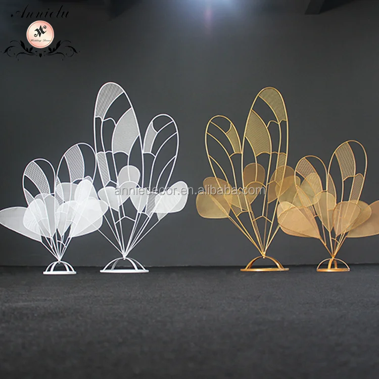 ANNIELU wedding decoration butterfly flower design center piece show wedding stand flower stand