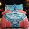 Factory Duvet Cover Bed Sheet wholesale Cotton Polyester Sanding Comforter Embroidered Adult Home Wedding Bedding Set