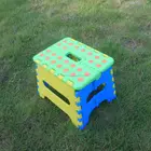 For Wal-mart hot sale easy take colourful foldable baby plastic weave chair