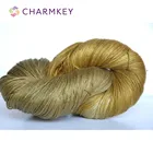 Rawwhite smooth sewing recycled sari silk yarn