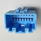 Youye high quality 16 pins Male Connector Electrical Wiring Connector grey/blue