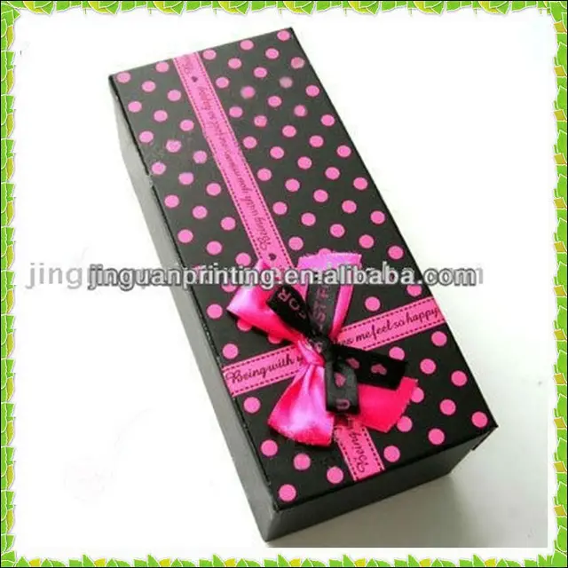 stylish gift packaging box with logo,cute and fancy packaging