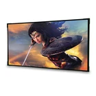 Fixed Frame 3D Projector Screen For Home Cinema