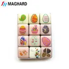 Hot Selling Easter egg fashion Coated Printing Eco friendly Resin epoxy fridge magnet