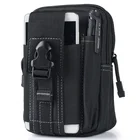 Waterproof Outdoor Military Tactical Nylon Molle Waist Bag for Mobile Phone