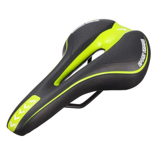 cycling Colorful Bicycle Mountain Road MTB Ride Racing Hollow Cushion Seat Saddle Practical Reliable Durable Streamlined Design