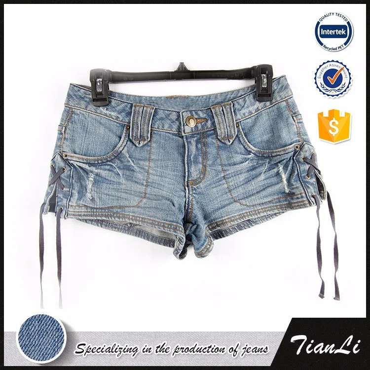 navy blue denim shorts