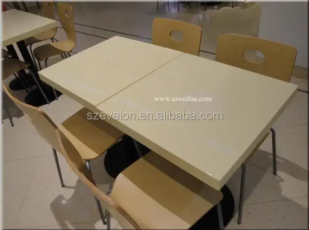 Suni taş yemek masası ve sandalyeler 8 kişilik, restoran yemek masası