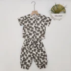 2019 hot sale summer wear children's clothing set kids clothes set for boys