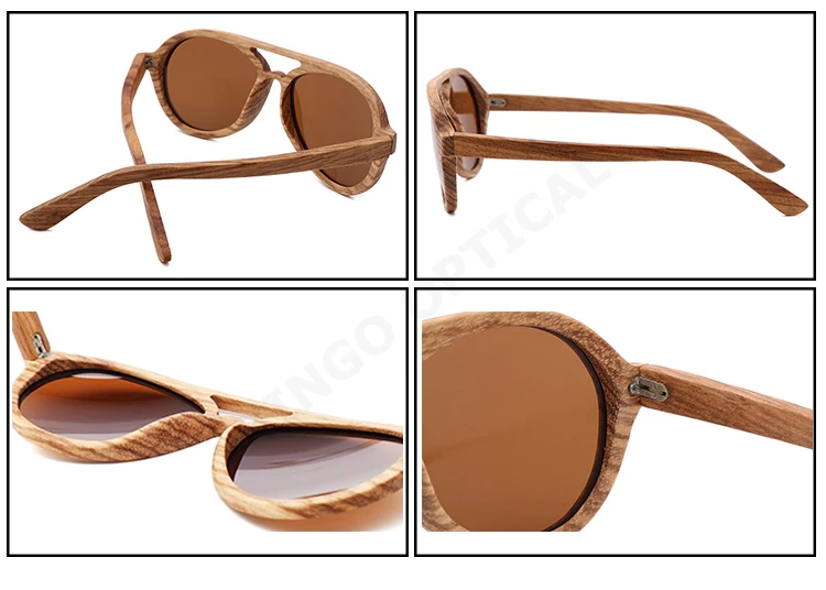 wood sunglasses logo customised