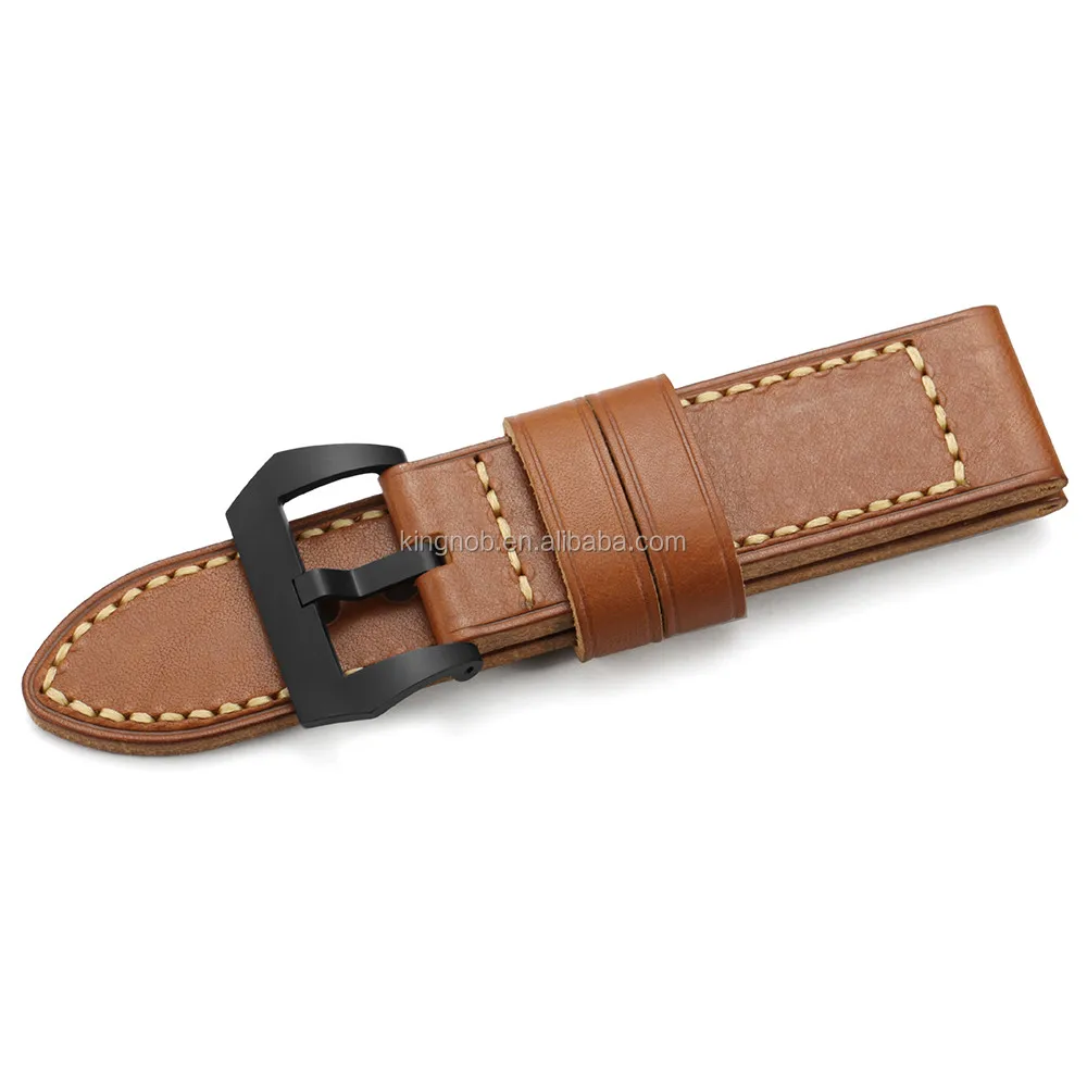 western men wristband 24mm italian genuine calf skin leather