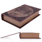 Wholesale custom decorative wooden book shaped storage box