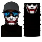 Multifunctional Tubular Polyester Tube Face Mask Custom Skull Bandana
