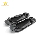 schoen en tas set vrouwen kleurrijke goedkope ballet schoenen met etui