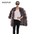 Russian style real whole fox fur coat for women winter warm thick fox coat fashion KZ160102