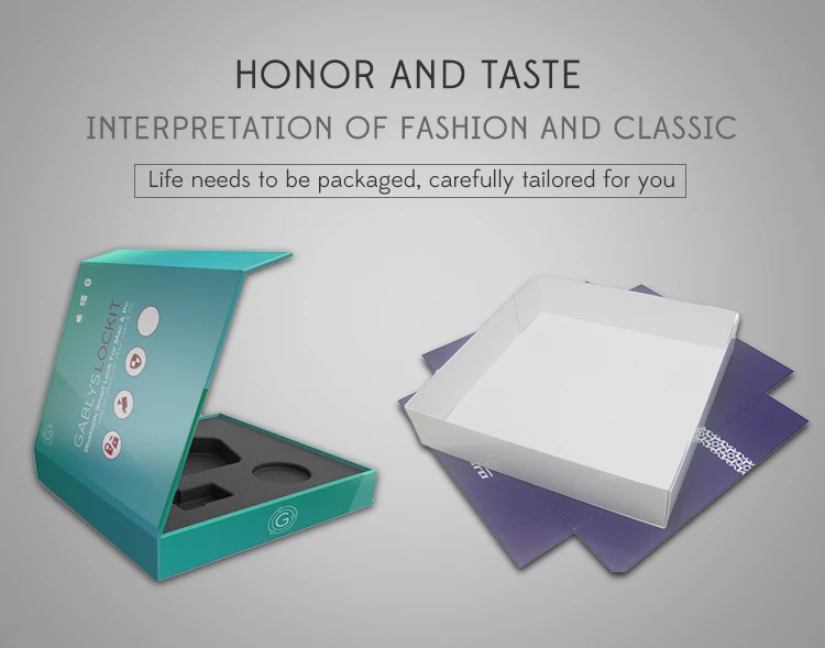 fashion customized custom cell phone case paper packaging box
